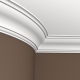 Плинтус потолочный без орнамента 1.50.133