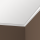 Плинтус потолочный без орнамента 1.50.158 гибкий