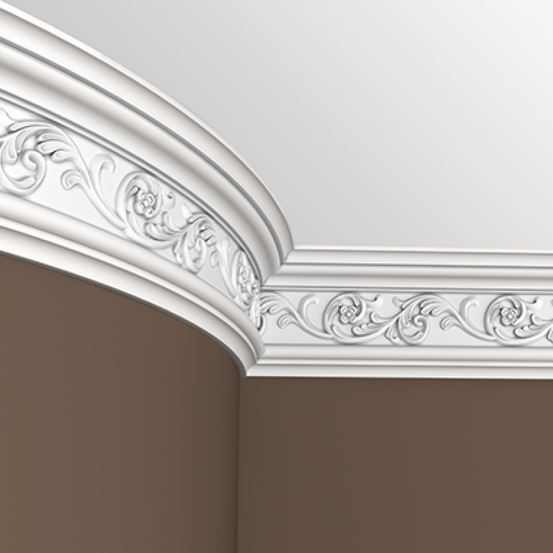 потолочный плинтус с орнаментом 1.50.163
