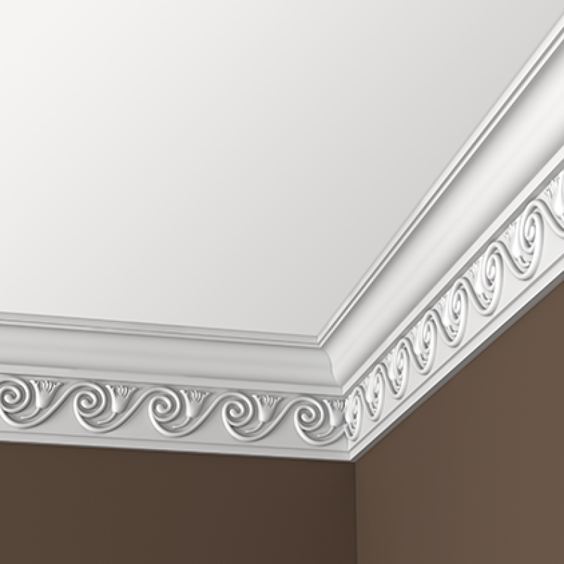 потолочный плинтус с орнаментом 1.50.250