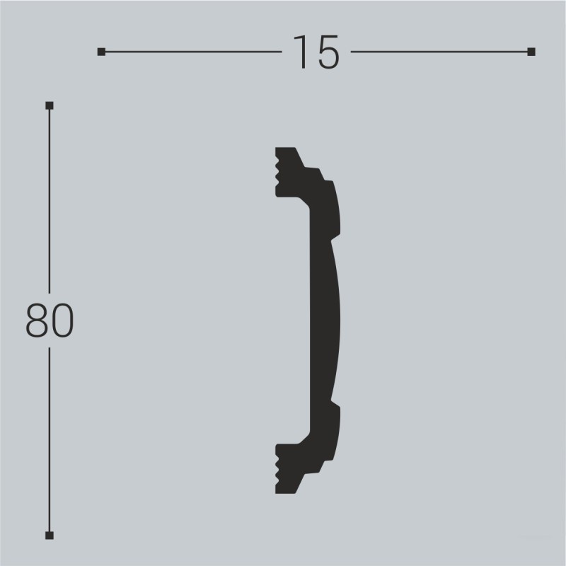 Наличник Н8 80-15