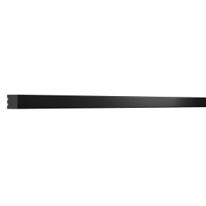 Молдинг МЛ 30/2,6 Черный матовый