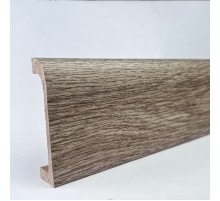 Плинтус напольный ПЛ 16 80-19 Орех Тосканы в Новосибирске