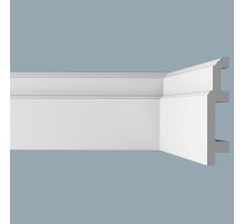 Плинтус напольный из ударопрочного полимера П10 100-20 в Новосибирске