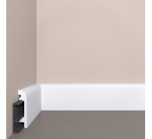 Плинтус напольный П16 80-19 с монтажной планкой в Новосибирске