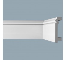 Плинтус напольный из ударопрочного полимера П3 80-20 в Новосибирске