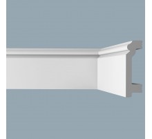 Плинтус напольный из ударопрочного полимера П7 70-20 в Новосибирске