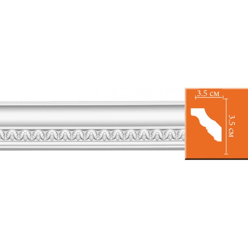 95348/64 плинтус DECOMASTER-2 (35х35х2400мм)