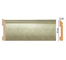 D005-373 ШК/26 плинтус напольн. DECOMASTER(79*13*2400 мм) в Новосибирске