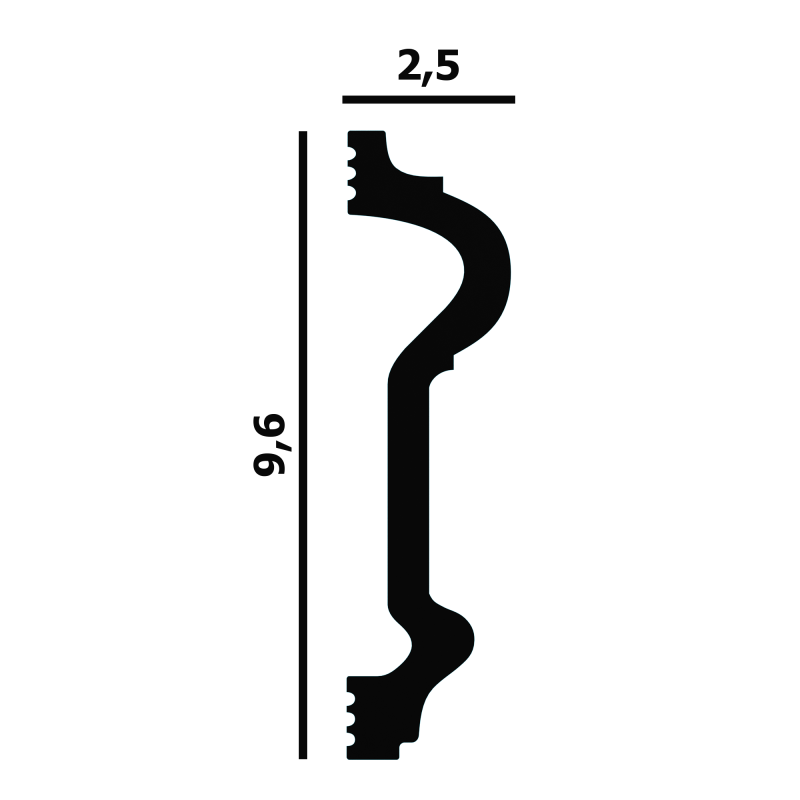 Молдинг P72 Перфект Плюс