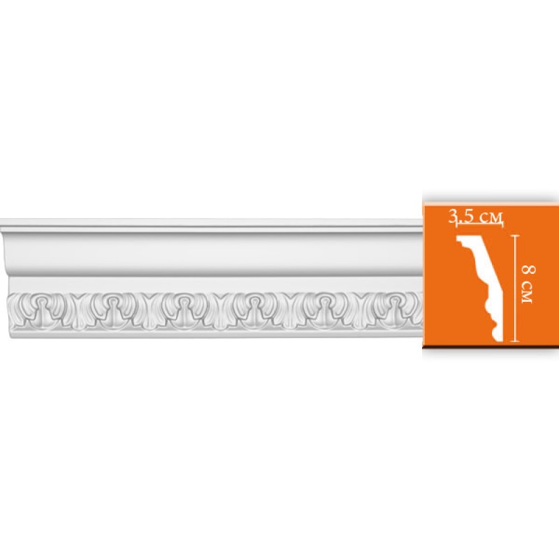 DT 33/26 плинтус DECOMASTER-2 (80х35x2400мм)