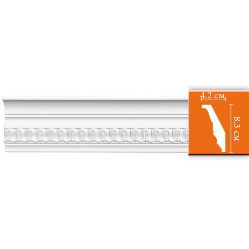 DT 36/12 FLEXIBLE плинтус DECOMASTER-2 (83х42х2400мм)