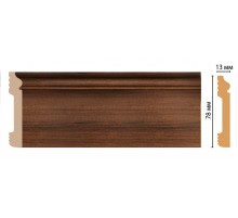 D005-74 ШК/26 Плинтус напольн.DECOMASTER(79*13*2400 мм) в Новосибирске