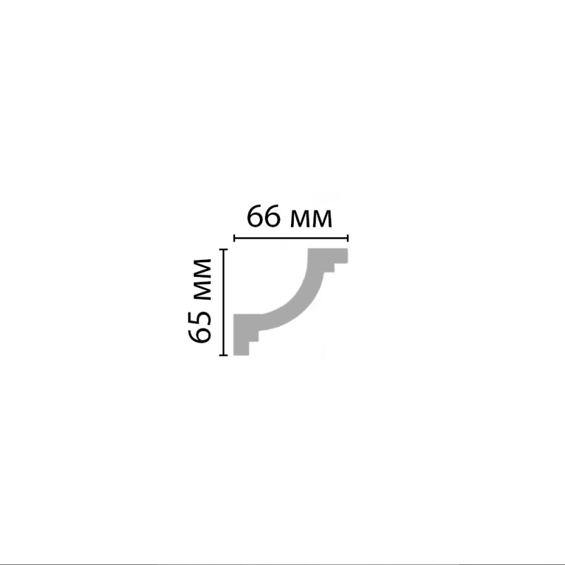 96673/30 плинтус DECOMASTER-2 (65х66х2400мм)