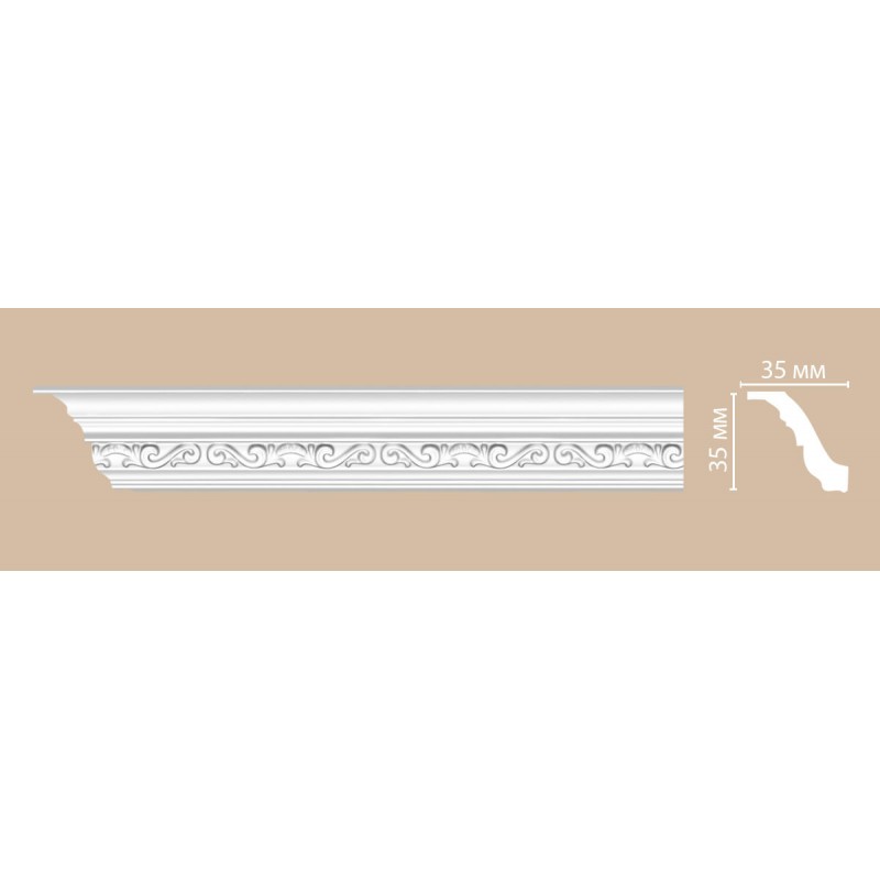 95842/68 плинтус DECOMASTER-2 (35х35х2400мм) [DT-8842]
