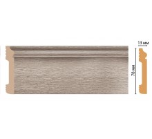 D005-77 ШК/26 Плинтус напольн.DECOMASTER(79*13*2400 мм) в Новосибирске