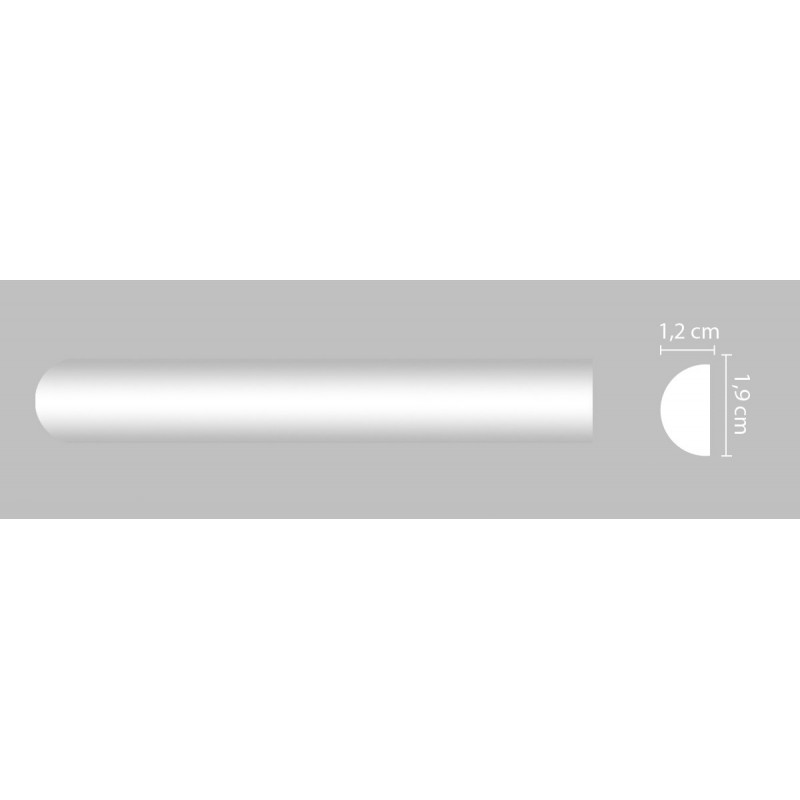A034/180 Молдинг (19*12*2000мм)