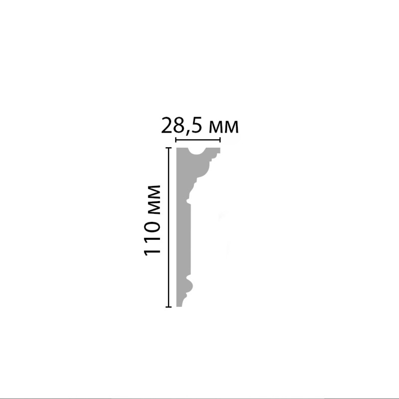 D225/14 Плинтус ДМ(110*29*2000 мм)