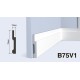 Плинтус Hiwood B75V1NP  75*12*2000 мм