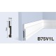Плинтус Hiwood B75V1L с полоской  75*12*2000 мм