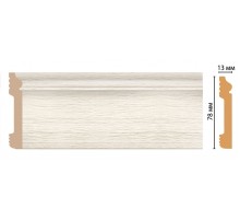 D005-70 ШК/26 Плинтус напольн.DECOMASTER(79*13*2400 мм) в Новосибирске
