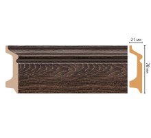 D122-81 ШК/16 Плинтус напольн.DECOMASTER(78*21*2400 мм) в Новосибирске