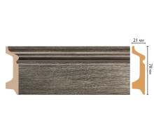 D122-86 ШК/16 Плинтус напольн.DECOMASTER(78*21*2400 мм) в Новосибирске