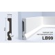 Плинтус Hiwood LB99 99*16,5*2000 мм
