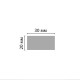 Молдинг DECOMASTER D048-84 ДМ(20*30*2900 мм)
