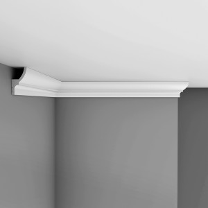 Плинтус потолочный под подсветку Decomaster D501 ДМ (73*40*2000 мм) в Новосибирске