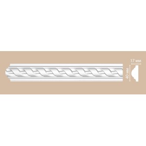 DT 8050/25 FLEXIBLE молдинг DECOMASTER-2  (40х17х2400мм) в Новосибирске