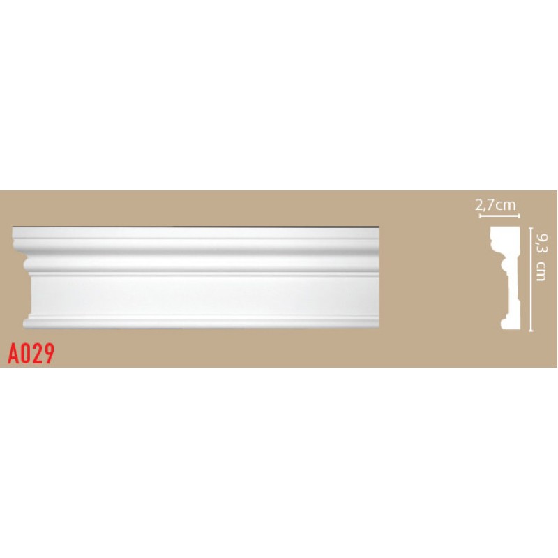 A029/16 Молдинг (93*27*2000мм)
