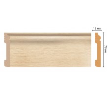 D005-71 ШК/26 Плинтус напольн.DECOMASTER(79*13*2400 мм) в Новосибирске