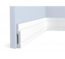 Плинтус Hiwood B75V1L с полоской  75*12*2000 мм в Новосибирске