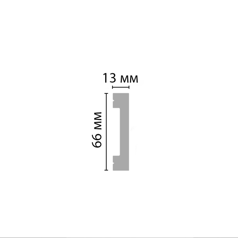 D157/30 Плинтус ДМ(66*13*2000 мм)