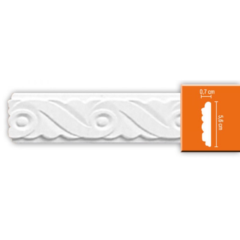 98657/95 молдинг DECOMASTER-2 (56х7х2400мм) [DI-08]