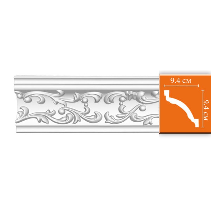 95292/8 FLEXIBLE плинтус DECOMASTER-2 (94х94х2400мм)