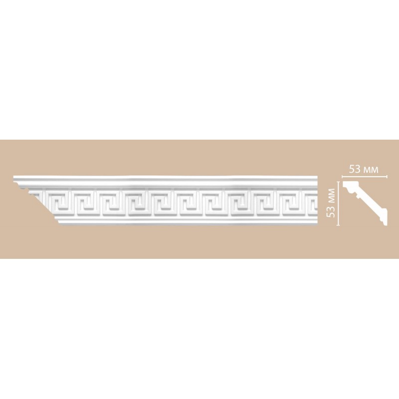 95655/34 плинтус DECOMASTER-2 (53x53x2400мм)