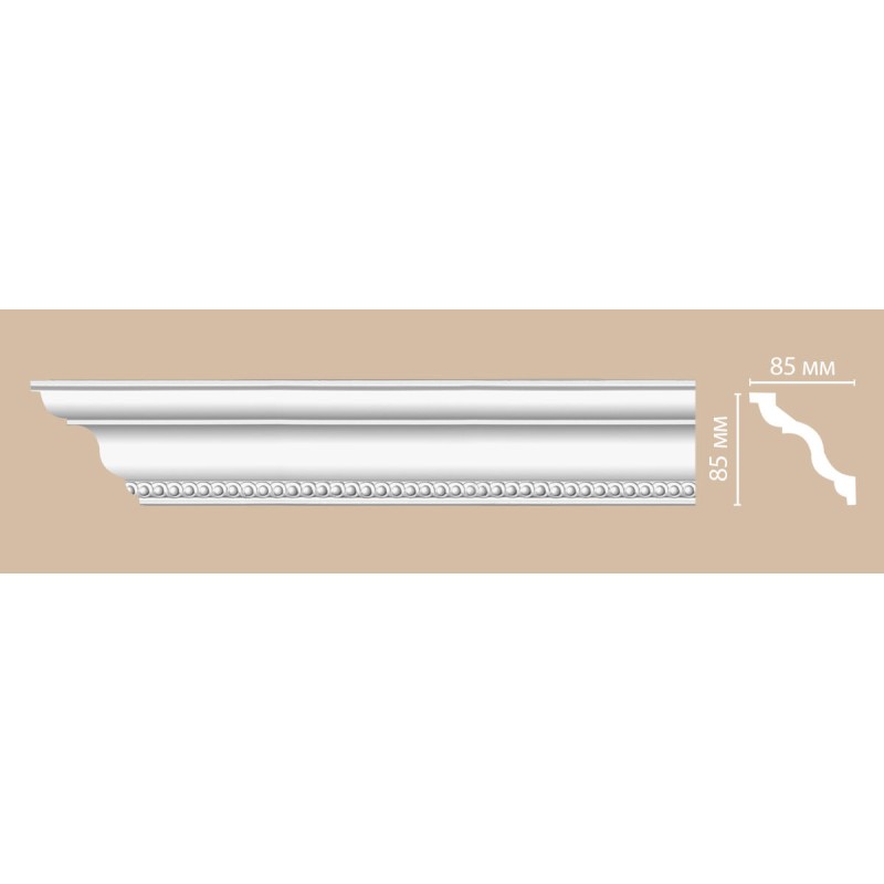 95684/34 плинтус DECOMASTER-2 (85х85х2400мм)