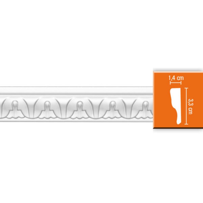 98027/85 молдинг DECOMASTER-2 (33х14х2400мм) [DT 8017]