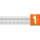 DT 9866/40 молдинг DECOMASTER-1 (88х28х2400мм)