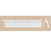 DT 9813 гибкий потолочный плинтус с орнаментом