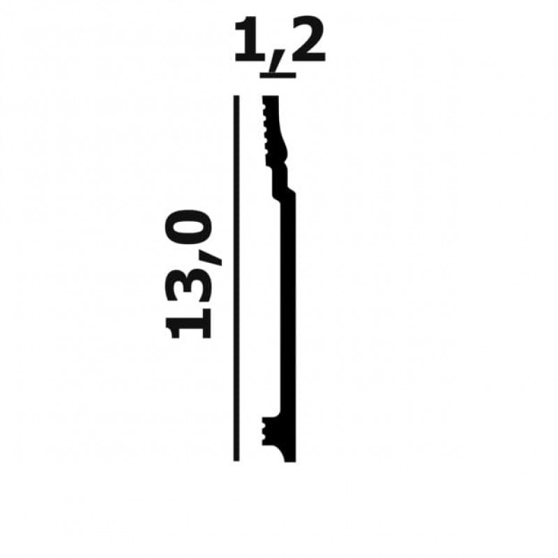 Плинтус P117 Perfect Plus