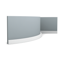 Гибкий напольный плинтус SX194F SQUARE в Новосибирске