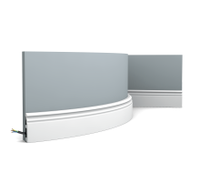 Напольный плинтус SX195F HAMBURG в Новосибирске