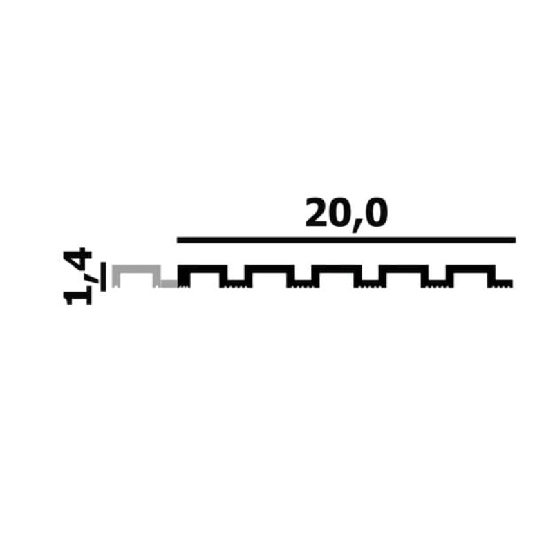 Молдинг P123-2800