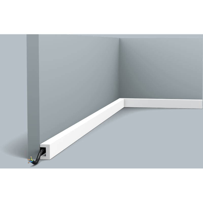 Карниз гибкий скрытого освещения CX190 Orac Decor