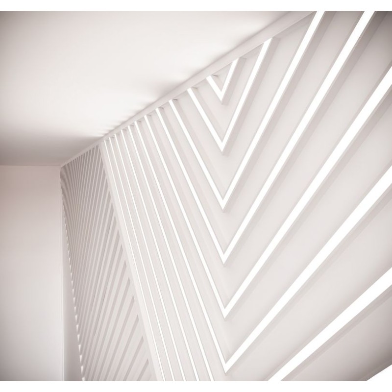 Карниз гибкий скрытого освещения CX190 Orac Decor