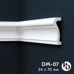 Молдинг из жесткого XPS ПраймДекор HD DM07