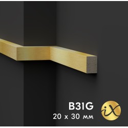 Рейка из ударопрочного XPS ПраймДекор iX B31G 20/30 Рейка из ударопрочного XPS ПраймДекор iX B31G 20/30